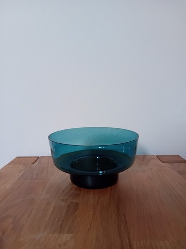 Rauchglas schale kerzenhalter - rauchglas,