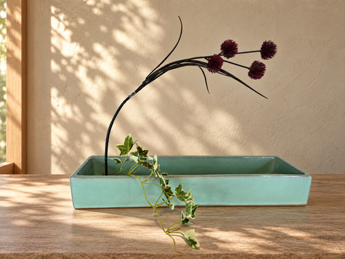 Japanische ikebana suiban vase - suiban,