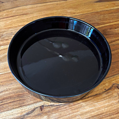 Große schwarze keramikschale - schwarze,